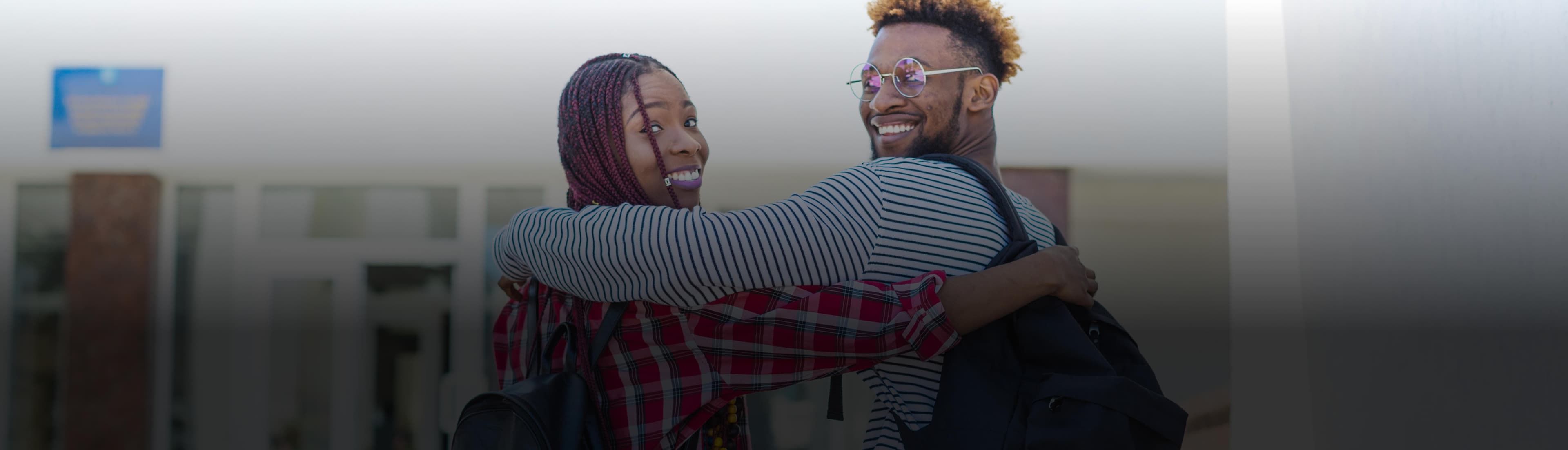 Students studying - desktop view